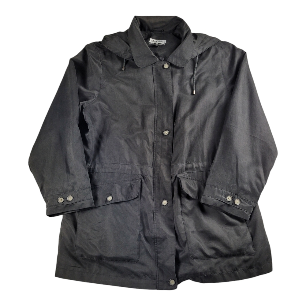 Magellan Outdoors Women's Jacket Black Travel Gear Size XL